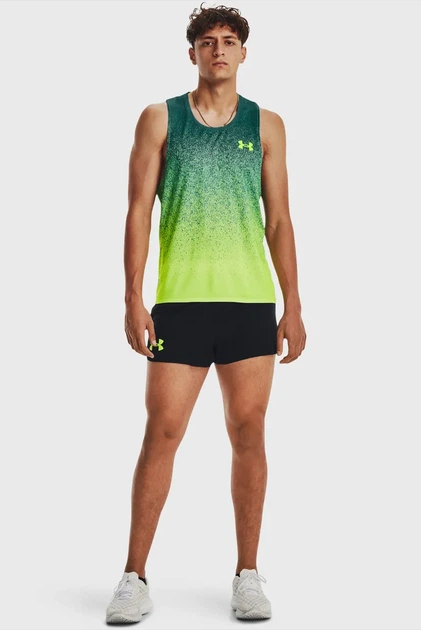 Чоловіча зелена майка UA RUSH CICADA SINGLET Under Armour S 1377314-722 - изображение 3