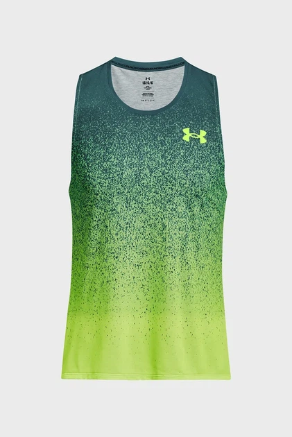 Чоловіча зелена майка UA RUSH CICADA SINGLET Under Armour XXL 1377314-722 - изображение 5