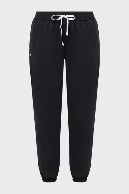 Жіночий чорний спортивний костюм (худі, штани) UA Rival Tricot Tracksuit HD Under Armour XXL 6001966-001 - изображение 9