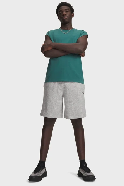 Чоловічі сірі шорти UA Rival LW Shorts Under Armour MD 6009345-011 - изображение 2