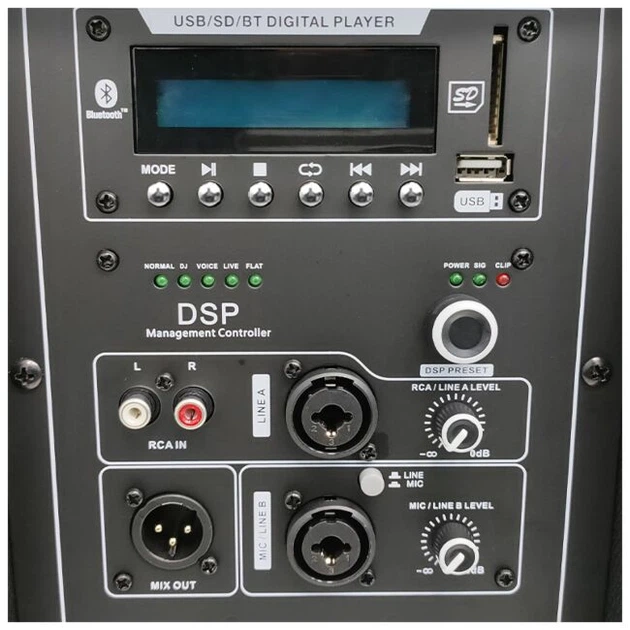 Aktywna kolumna głośnikowa DNA SPX15 DSP aktywna 15" (5908249817531) - obraz 2