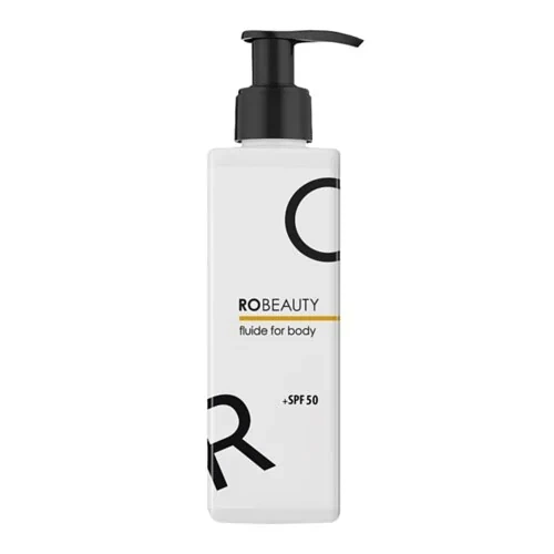 Флюїд для тіла з ефектом шовку с SPF 50 Robeauty 250мл - Фото 1 Флюїд для тіла з ефектом шовку с SPF 50 Robeauty 250мл - зображення 1