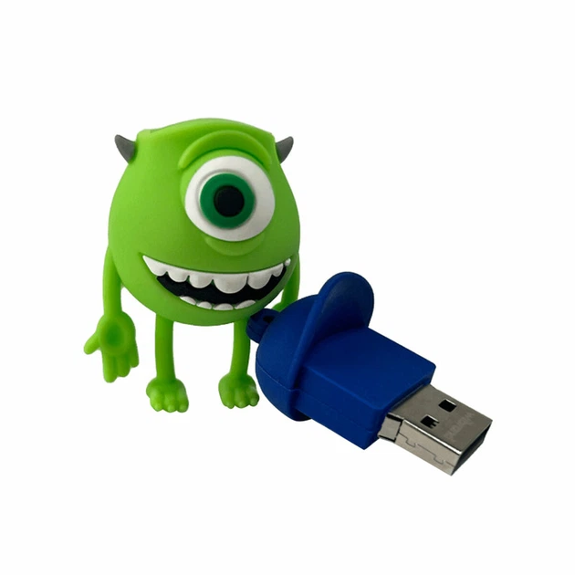 Флеш пам'ять 16Gb Wibrand Mike Wazowski Green (WI2.0/MW16G) - Фото 2 Флеш пам'ять 16Gb Wibrand Mike Wazowski Green (WI2.0/MW16G) - изображение 2