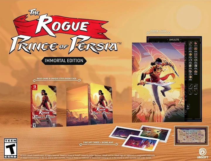 The Rogue Prince of Persia Immortal Edition (Switch) - Фото 2 The Rogue Prince of Persia Immortal Edition (Switch) - изображение 2