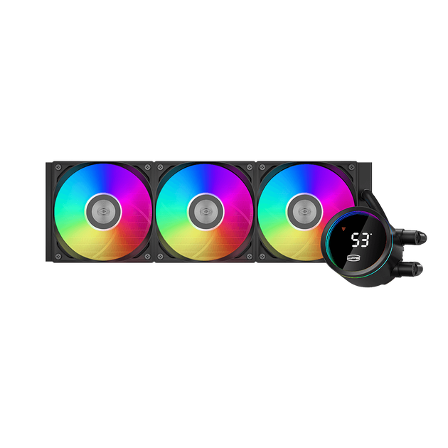 СЖО PсCOOLER DA360 PRO ARGB Digital черный IntelLGA 20XX/1700/1200/115X/1851 AMD AM5/AM4 (DA360 Pro ARGB Digital BK) - изображение 2