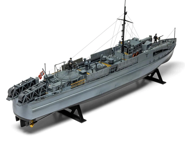 Збірна модель 1:72 корабель German E-Boat Airfix A10280V - изображение 3