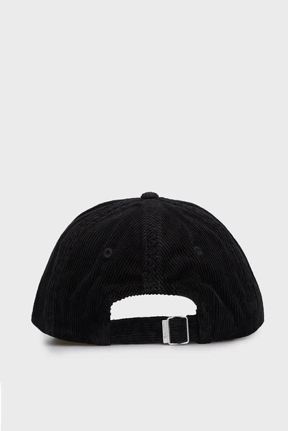 Чоловіча чорна вельветова кепка SHIELD CORD CAP Gant OS 9900213 - изображение 2