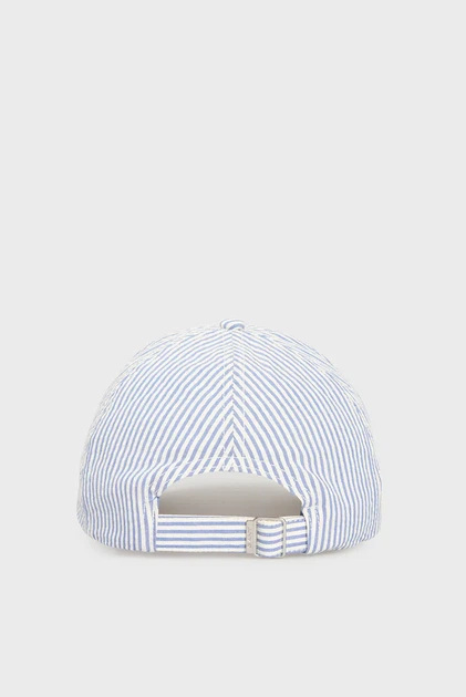 Чоловіча кепка у смужку SEERSUCKER CAP Gant OS 9900270 - изображение 3