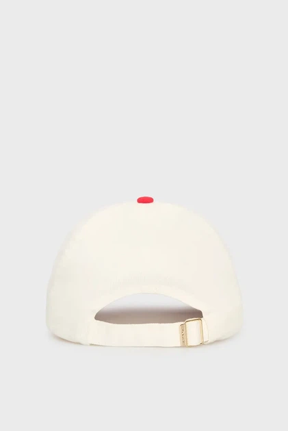 Жіноча біла кепка COTTON TWILL CAP Gant OS 4901001 - Фото 2 Жіноча біла кепка COTTON TWILL CAP Gant OS 4901001 - изображение 2
