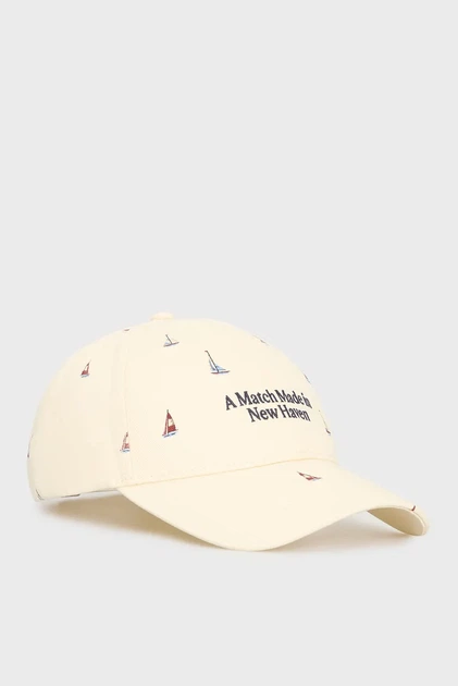 Чоловіча біла кепка з візерунком BOAT GRAPHIC CAP Gant OS 9900282 - Фото 1 Чоловіча біла кепка з візерунком BOAT GRAPHIC CAP Gant OS 9900282 - зображення 1