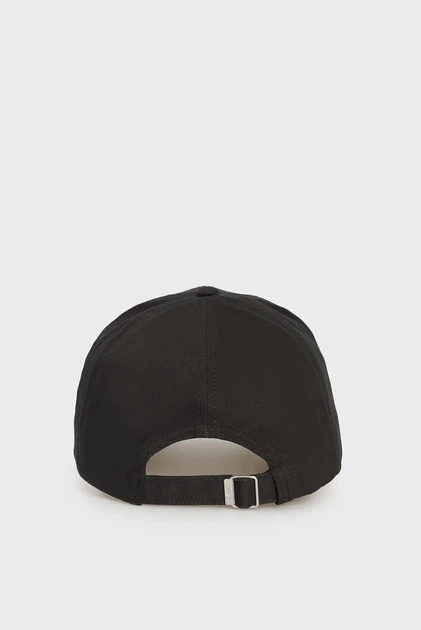 Чоловіча чорна кепка COTTON TWILL CAP Gant OS 9900001 - изображение 2