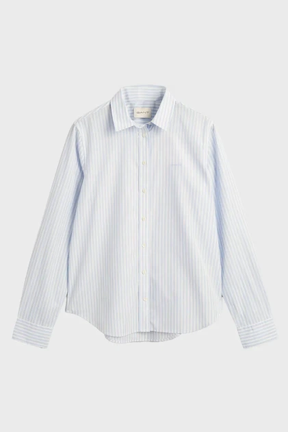 Жіноча сорочка у смужку REG CLASSIC POPLIN STRIPED Gant 40 4300214 - зображення 9