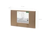 Neon LED PartyDeco Cyfra 6 Biały 50 cm (NEON3-6) (5904555066625) - obraz 3
