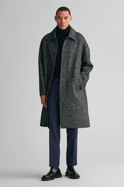 Чоловічий темно-синій гольф CLASSIC COTTON ROLLERNECK Gant XL 8030563 - изображение 2