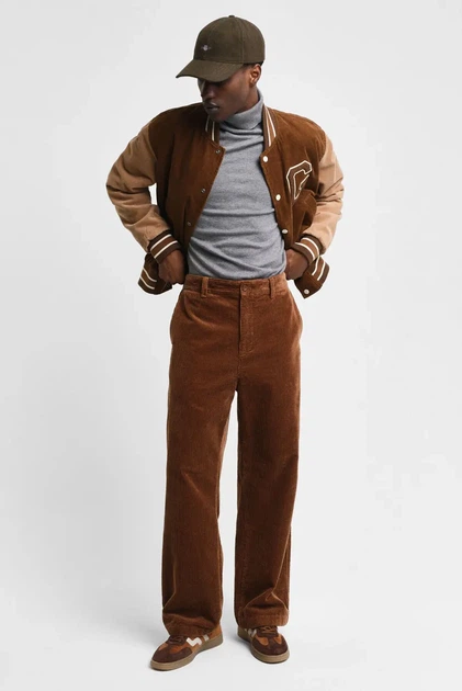 Чоловічий сірий гольф CLASSIC COTTON ROLLERNECK Gant XXL 8030563 - изображение 5