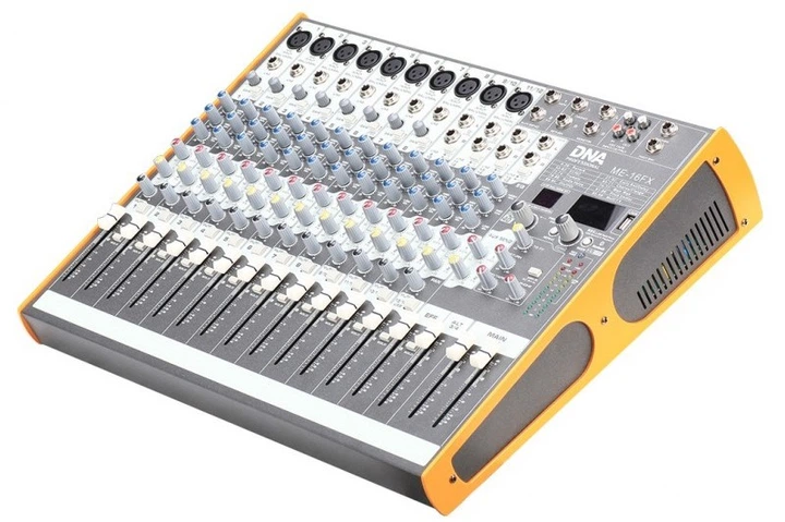 Mikser audio DNA ME-16FX 16 kanał USB Bluetooth (5907780143819) - obraz 2