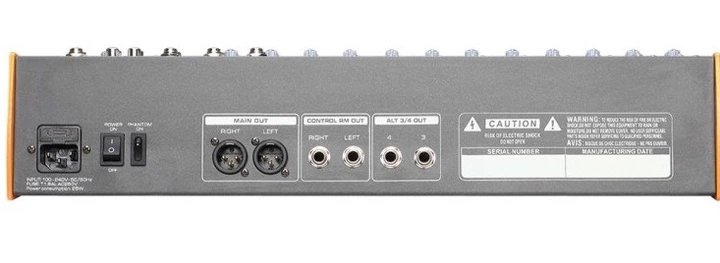 Mikser audio DNA ME-16FX 16 kanał USB Bluetooth (5907780143819) - obraz 3