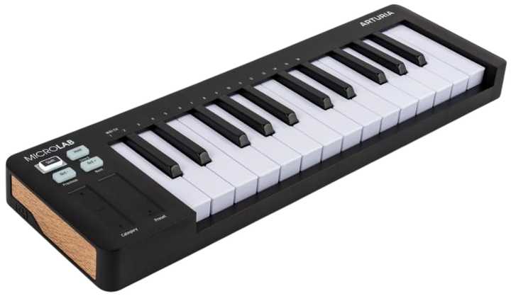 Klawiatura MIDI Arturia MicroLab mk3 Czarna - obraz 2