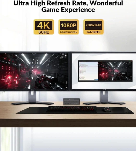 Док-станция AV ACCESS iDock C10 / USB-C / Двойной 4K@60Hz / 60W PD / Gigabit Ethernet / Черная k1 - изображение 7