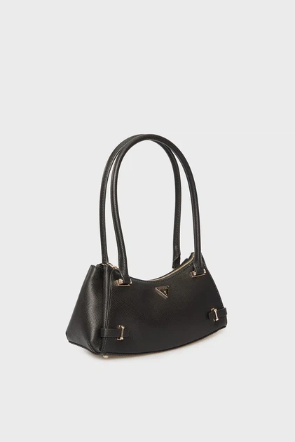 Жіноча чорна сумка Guess OS HWZG9657170 - зображення 3