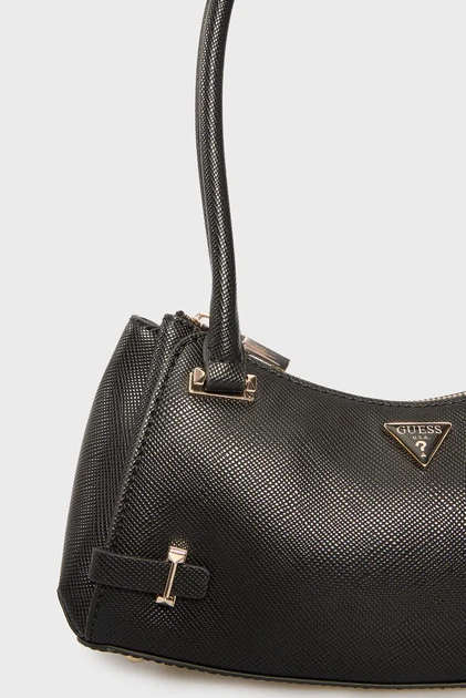 Жіноча чорна сумка Guess OS HWZG9657170 - зображення 5