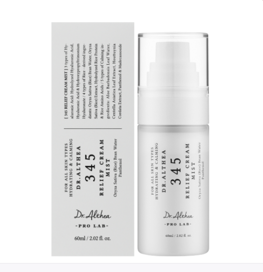 Увлажняющий кремовый мист для лица Dr.Althea 345 Relief Cream Mist, 60 мл - изображение 2