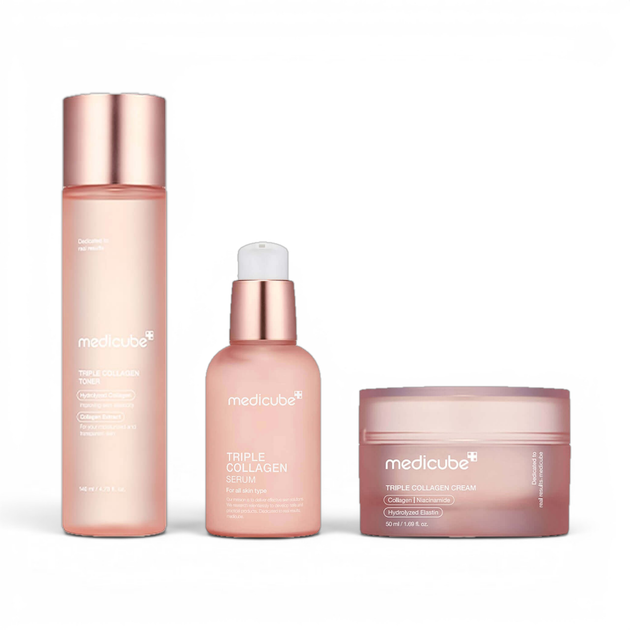 Премиальный лифтинг-набор Medicube Collagen Lift Set + Medicube AGE-R Booster Pro 140 мл + 55 мл + 50 мл + 1 шт - изображение 15