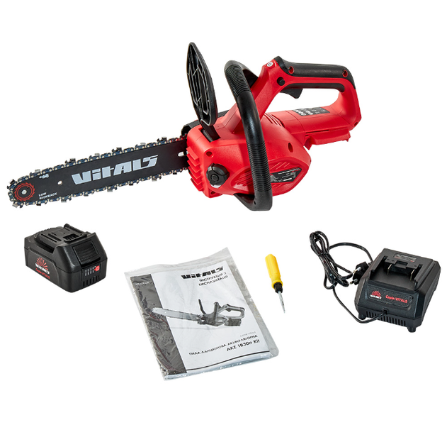 Пила цепная аккумуляторная Vitals AKZ 1830n Kit - изображение 7