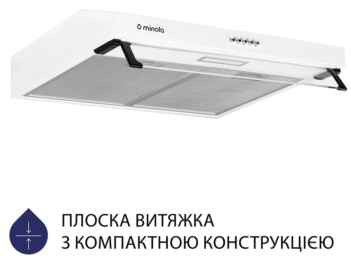 Вытяжка Minola HPL 617 WH - изображение 2
