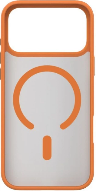 Etui plecki Evelatus Hybird MagSafe Case do Apple iPhone 17 Pro Orange (EVEAPP17PMHCWMO) - obraz 4