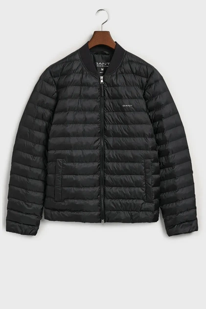 Чоловічий чорний бомбер LIGHT PADDED Gant M 7006300 - зображення 5