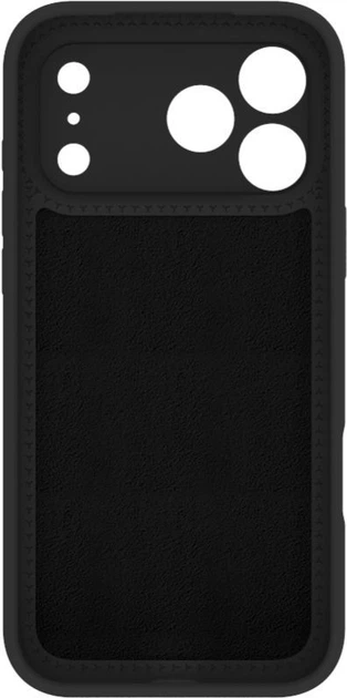 Панель Evelatus Premium MagSafe and Stand Soft Touch Silicone Case для Apple iPhone 17 Pro Black (EVEAPP17PPMWSSCB) - зображення 4