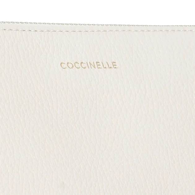 Torebka crossbody damska skórzana Coccinelle Best Crossbodymini E5MMA55F401 N17 Biała (800070354322) - obraz 5