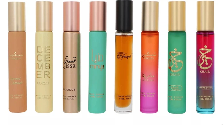 Набір мініатюр унісекс Paris Corner Discover Your Fragrance Парфумована вода 8 x 15 мл (6297664512381) - зображення 3