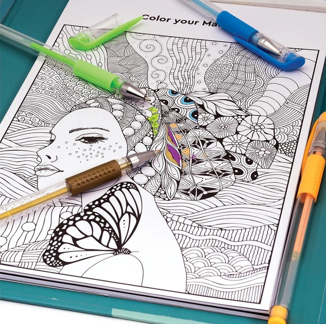 Набір для творчості As Company HappiHobbi Art Journal Неонові ручки (5203068110406) - зображення 3