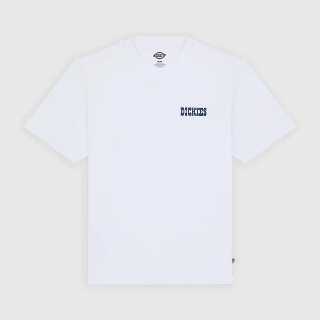 Koszulka bawełniana długa męska Dickies Plain City Ss DK0A88JI0WH1 L Biała (800070354617) - obraz 7