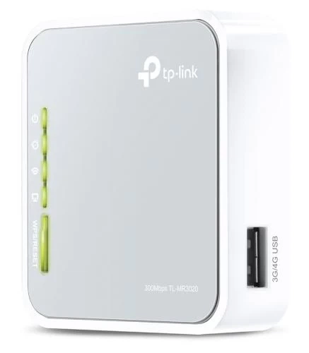 Роутер TP-LINK TL-MR3020, White - Фото 1 Роутер TP-LINK TL-MR3020, White - изображение 1
