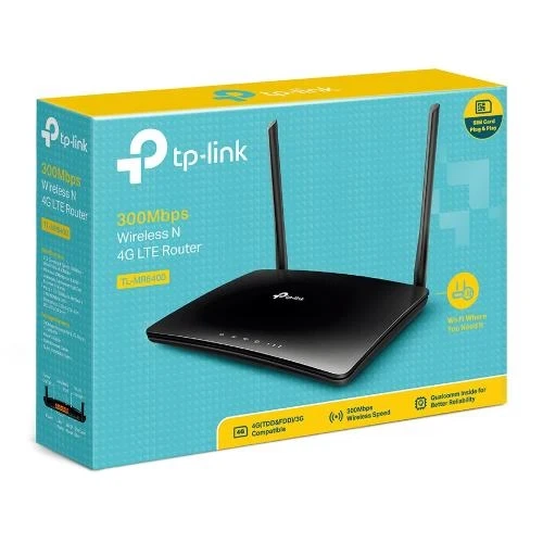 Маршрутизатор TP-LINK TL-MR6400, Black - Фото 5 Маршрутизатор TP-LINK TL-MR6400, Black - изображение 5