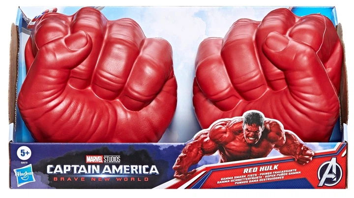 Кулаки Халка Hasbro Marvel Captain America Brave New World Gamma Smash Fists G0070 (5010996204851) - зображення 3