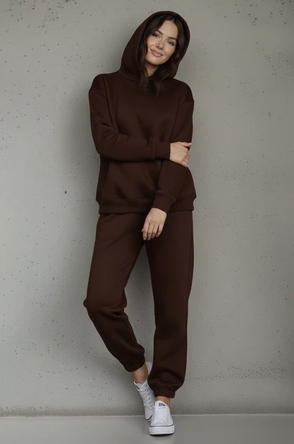 Жіночий Трикотажний Костюм коричневий Mika - VAMPASUE - XS/S - зображення 3