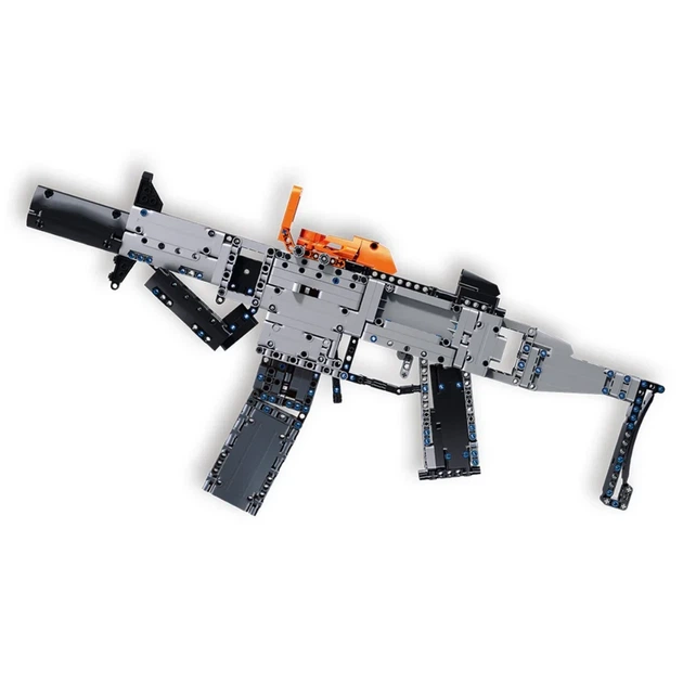 Конструктор оружие Пистолет-пулемёт SMG-45Ss Sluban Model Bricks 715 деталей - изображение 2