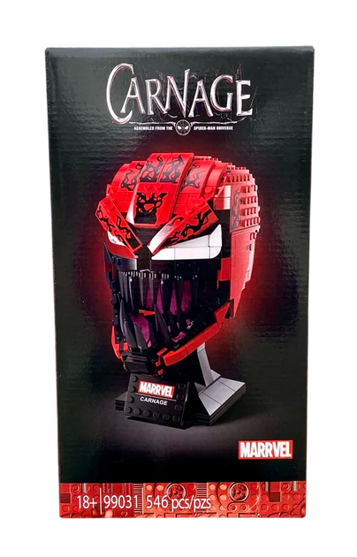 Конструктор Веном Марвел Голова Карнаж Super Heroes Marvel Carnage 546 деталей - изображение 5
