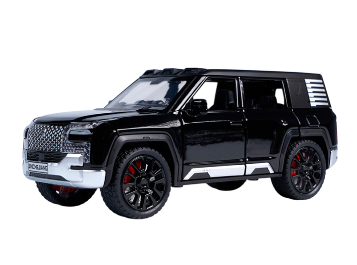 Металлическая машинка инерционная с эффектами Джип Yangwang U8 AutoExpert Черный - изображение 2