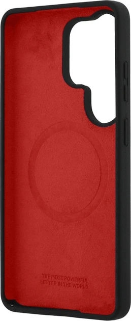 Чохол BMW M Silicone Tricolor Line MagSafe для Samsung Galaxy S26 Ultra Black (BMHMS26L25SITMIK) - зображення 7