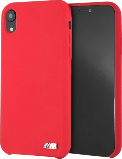 Etui BMW Hardcase Silicone do Apple iPhone XR Red (BMHCI61MSILRE) - obraz 2