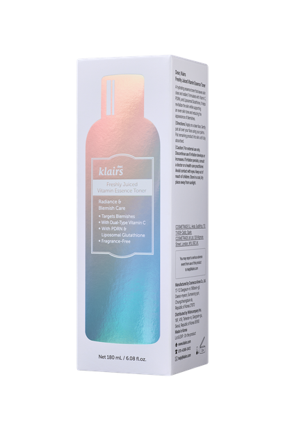 Тонер-есенція з вітаміном C DEAR, KLAIRS Freshly Juiced Vitamin Essence Toner 180 мл - изображение 2