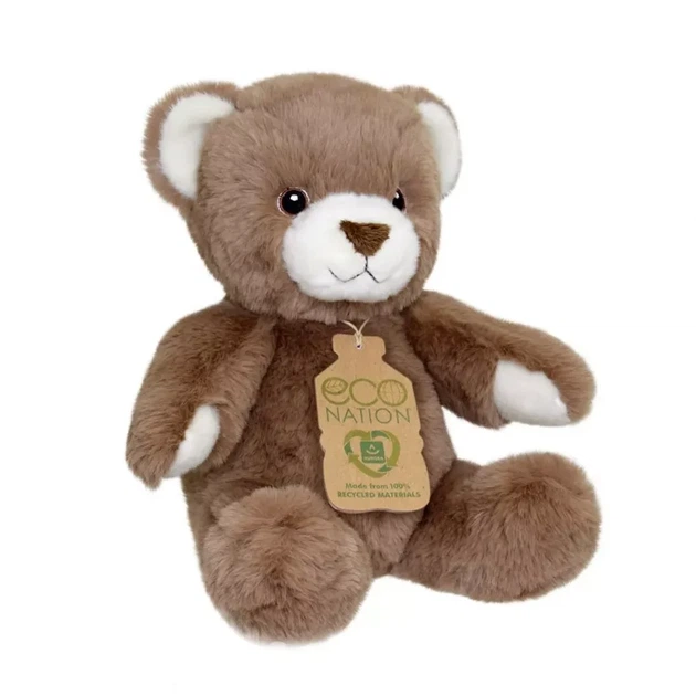 М'яка іграшка Aurora Eco Ведмідь коричневий 25 см (200815C) - зображення 2