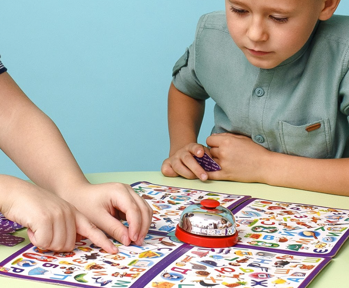Гра з дзвіночком Vladi Toys VT8010-14 «Гостре око. Алфавіт» – уважність та швидкість - зображення 7