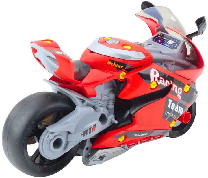 Zestaw mechanika LeanToys warsztat motocykl do rozkręcania 2w1 59 elementów Czerwony 745250 (5905991080695) - obraz 4