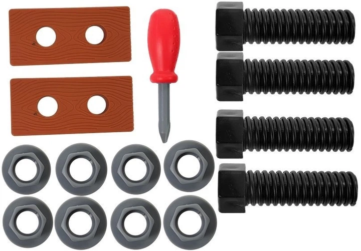 Zestaw narzędzi LeanToys warsztat dla majsterkowicza 44 elementów 492903 (1818912666998) - obraz 6
